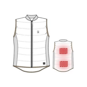 DEERHUNTER Powerbankli Takılabilir Siyah Yelek XL