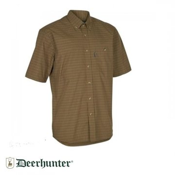 T. DEERHUNTER Nıkhıl Red Kareli Kısa Kol Gömlek 43/44