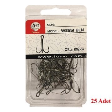 T. DFT 3551 3lü Olta İğnesi No:02 1/25