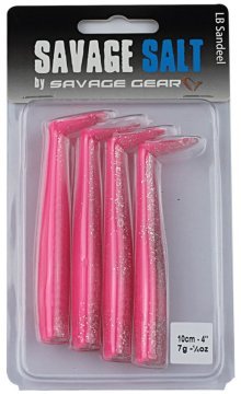 Savage gear Sandeel 10cm 4 Adet 7g 43-Pınk Glıtter Sahte Balık