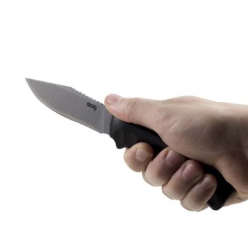 S. SOG Ace-Stonewash Siyah Kılıflı Çakı