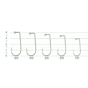 DFT 9146 Nikel Olta İğnesi No:4/0 1/1000