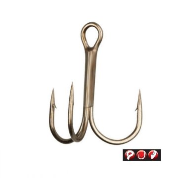 T.GAMAKATSU Treble Hook 13B No:12 Üçlü İğne 1/10