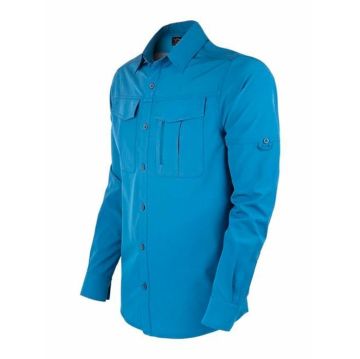 VAV Uzun Kol Gömlek Tacflex-02 Mavi - XXL