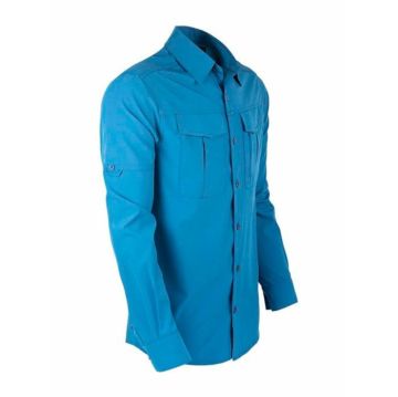 VAV Uzun Kol Gömlek Tacflex-02 Mavi - XXL