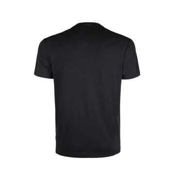 VAV Baseti-03 Yuvarlak Yaka Tişört Siyah 4XL