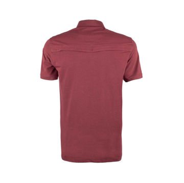 VAV Tlac-01 Polo Yaka Tişört Bordo XS