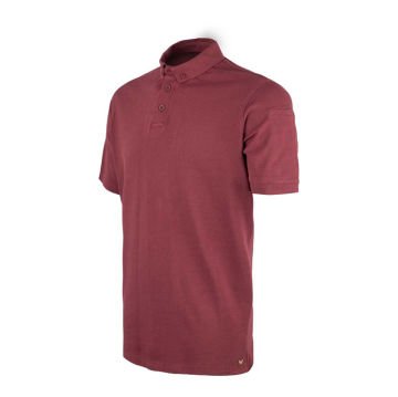 VAV Tlac-01 Polo Yaka Tişört Bordo XS