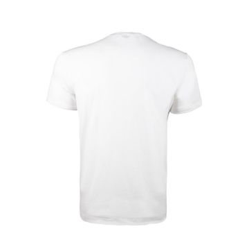 VAV Baseti-03 Yuvarlak Yaka Tişört Beyaz 4XL