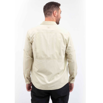 VAV Uzun Kol Gömlek Tacflex-02 Açık Bej - M