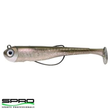 T.SPRO Guts Bait UV11CM 14G Olive&Pearl Silikon Yem