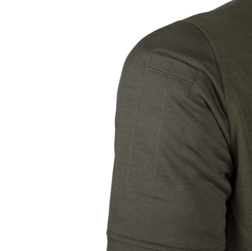 VAV VTHIN01 Yuv. Yaka Kısa Kol Tişört Haki XXL