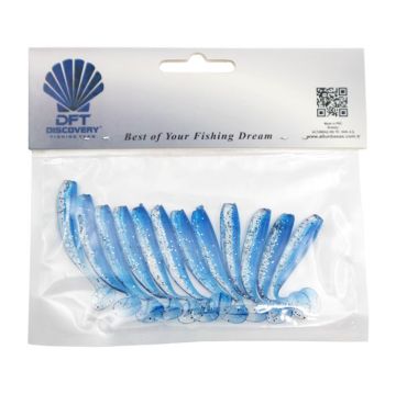 DFT Sasi 6,5cm 1.6g İğnesiz Renk:03 Mavi Simli1/12