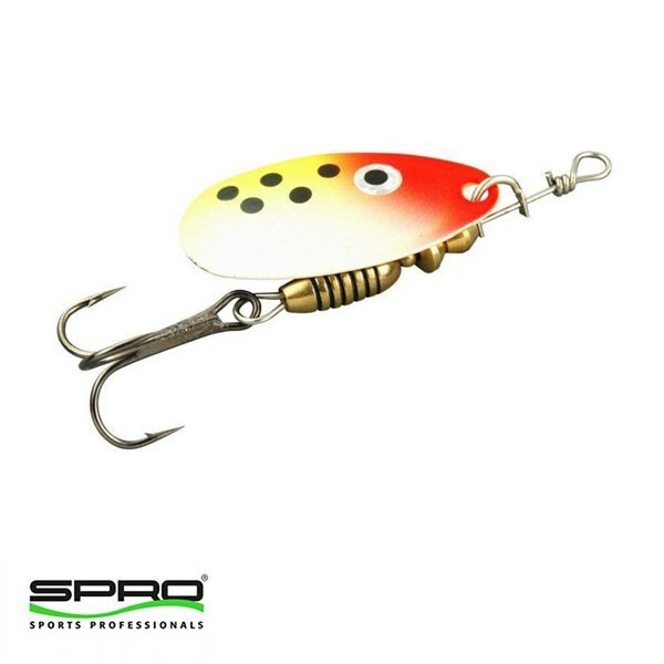 SPRO Spin Verzw 6G Royal/RedHead Döner Kaşık