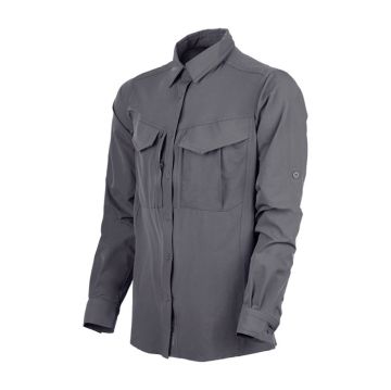 T. VAV Uzun Kol Gömlek Tacflex-03 - Füme - S