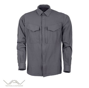 T. VAV Uzun Kol Gömlek Tacflex-03 - Füme - S