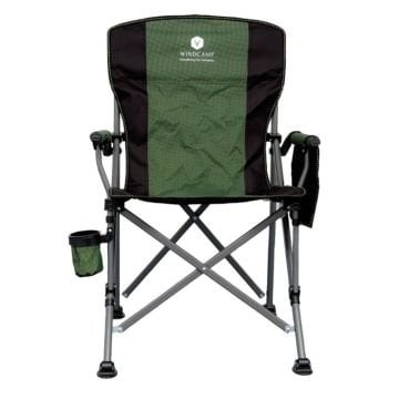WINDCAMP Katlanır Kamp Sandalyesi Lux - Yeşil