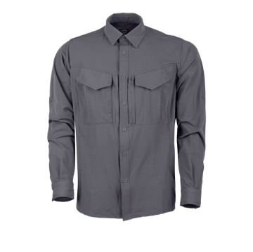 T. VAV Uzun Kol Gömlek Tacflex-03 - Füme - S