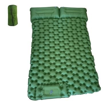 WINDCAMP Şişme Yatak Çift Kişilik - Kendinden Pompalı - Yeşil