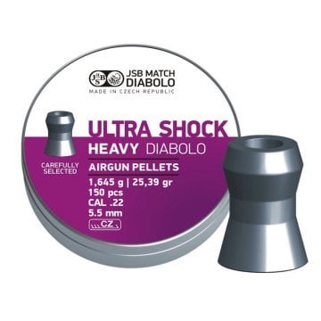JSB ULTRA SHOCK HEAVY 5.52 MM HAVALI SACMA