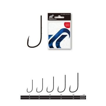 Hayabusa HBTH 282 Delikli Tırnaklı Canlı Yem İğnesi Black Nikel