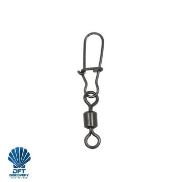 DFT Klipsli Bilyeli Rapala Klipsi -Siyah No:1 1/10