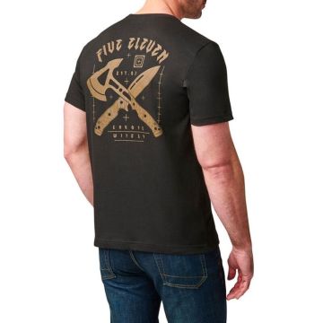 5.11 KICKING AXE SS KISA KOL T-SHIRT