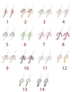 Hayabusa SE 125 Tai Rubber Free Slide Yedek Etekli Assist İğne Set