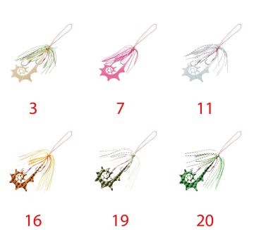 Hayabusa SE 137 Tai Rubber Free Slide Yedek Etekli Assist İğne Set