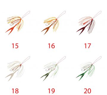 Hayabusa SE 149 Tai Rubber Free Slide Yedek Etekli Assist İğne Set