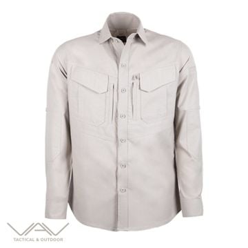 VAV Uzun Kol Gömlek Tactek-01 Toprak - XXS