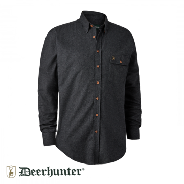 DEERHUNTER Liam Siyah Gömlek 39/40