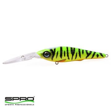 SPRO Iris Twitchy DR HL F.tiger7,5CM 9G Sert Yem