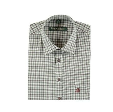 T. Tom Collins Kareli Uzun Kollu Gömlek 43/44