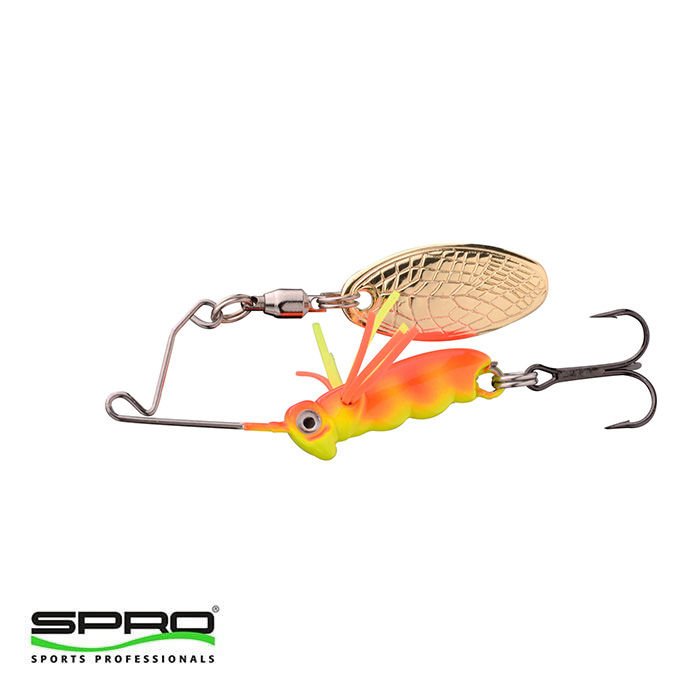 SPRO Larva Micro SpinnerBait 3,5CM 5G UV Sunburst