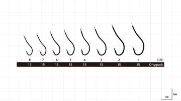 Hayabusa HKRE 153 Canlı Yem İğnesi 15'li Paket Black Nikel