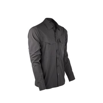 VAV Uzun Kol Gömlek Tacflex-01 Füme - XS