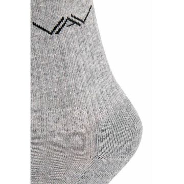 VAV Pod06 Tenis Erkek Çorap Gri - 39-42