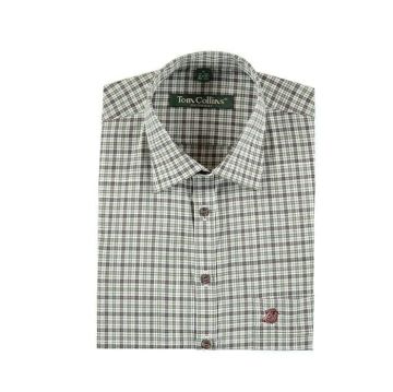 T. Tom Collins Kareli Uzun Kollu Gömlek 37/38