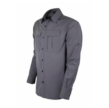 VAV Uzun Kol Gömlek Tacflex-02 Füme - S