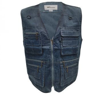 DFT Discovery Çok Cepli Yelek - Mavi - M