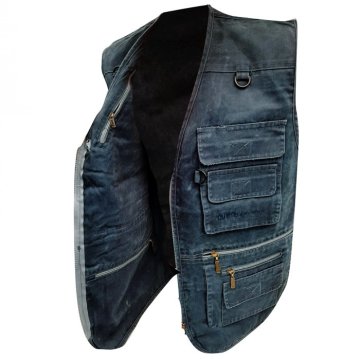 DFT Discovery Çok Cepli Yelek - Mavi - M