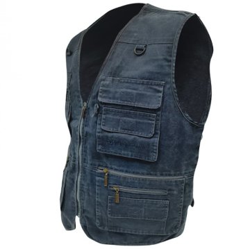 DFT Discovery Çok Cepli Yelek - Mavi - M