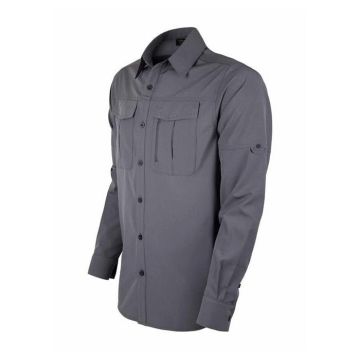 VAV Uzun Kol Gömlek Tacflex-02 Füme - XL