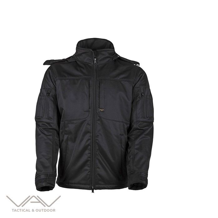VAV Shell HT-01 Softshell Mont Siyah - XXS