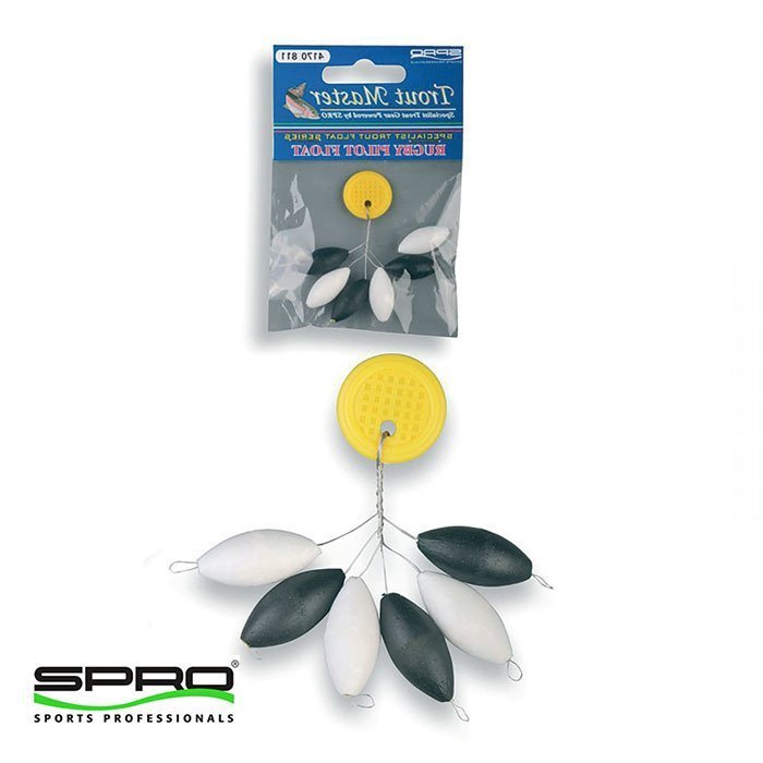 SPRO TM Rugby Pilot 12MM Stoper - 6 Adet