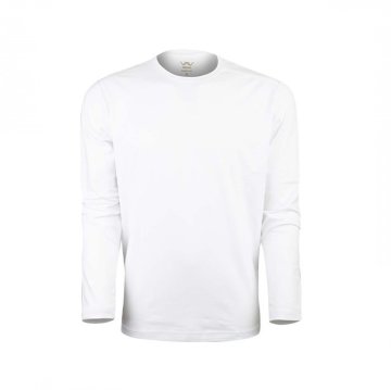 VAV Baseti-04 Uzun Kol Sweatshirt Beyaz