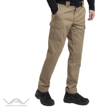 VAV Tactec-15 Flex Pantolon Koyu Bej - M