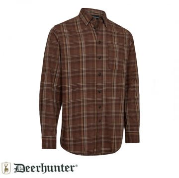 DEERHUNTER Ashton 58749 Kahve Kareli Gömlek 41/42