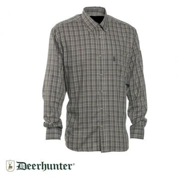 T. DEERHUNTERWaylon399Yeşil Kareli Uzun Kol Gömlek 43/44
